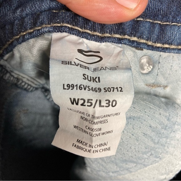 Silver Jeans Suki bootcut Jeans Size 25 - Picture 7 of 7